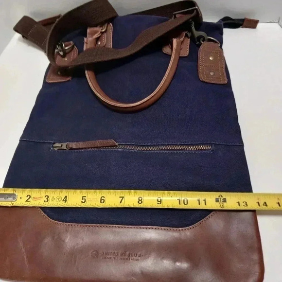 United By Blue Heavy Canvas Leather Bag - Picture 7 of 7